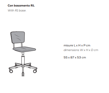 CHAISE PILL rembourrée