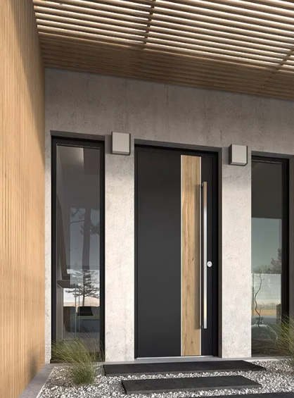 Portes d'entrée Aluminium